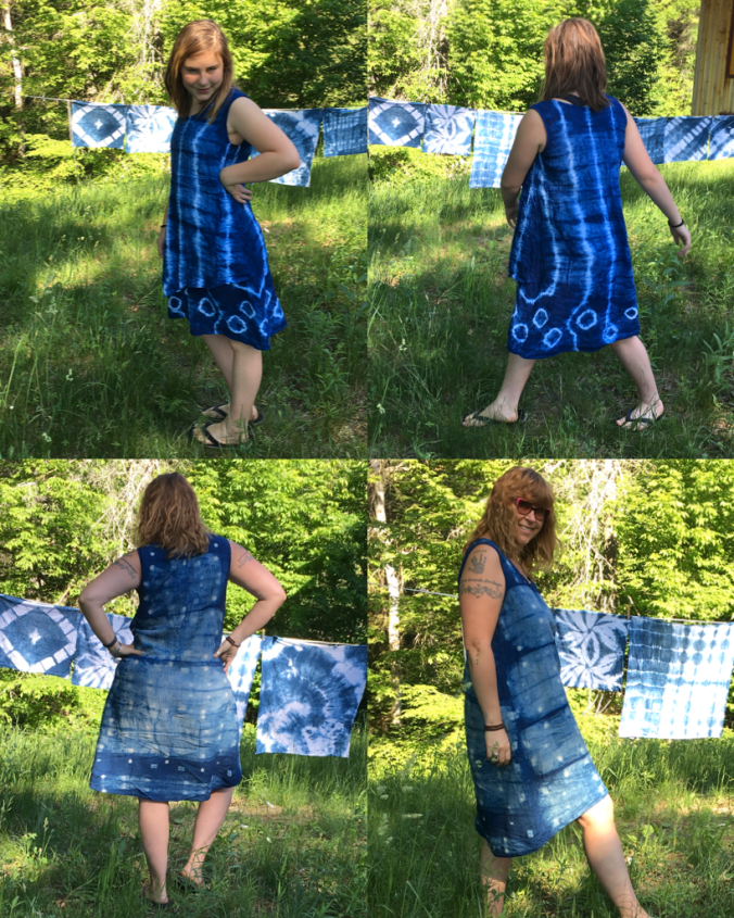 shibori dresses